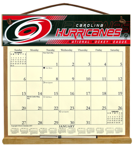 Carolina Hurricanes Calendar Holder